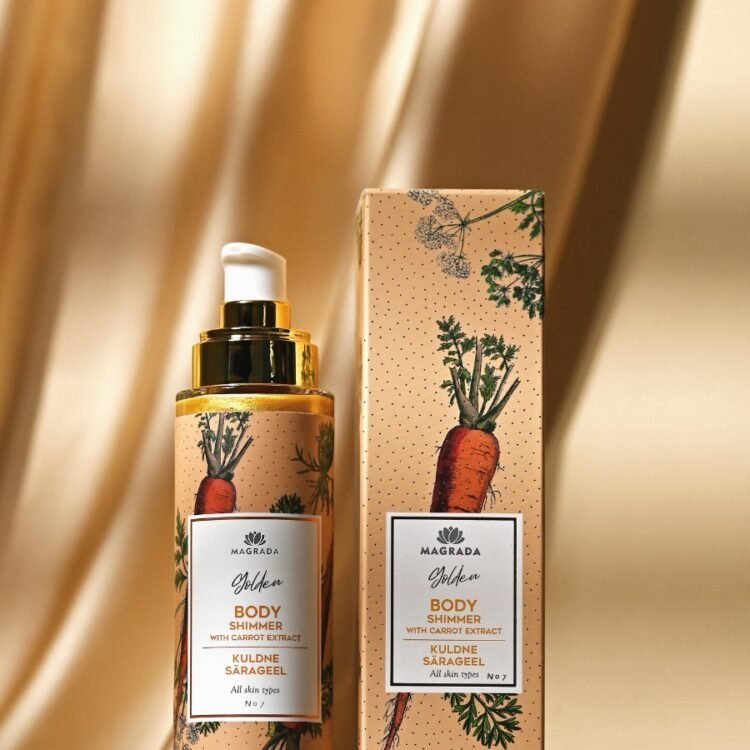 golden shimmer gel with carrot extract 100 ml golden shimmer gel with carrot extract 100 ml