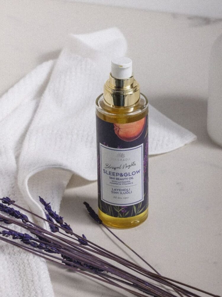 lavender body oil with vitamin e 100 ml