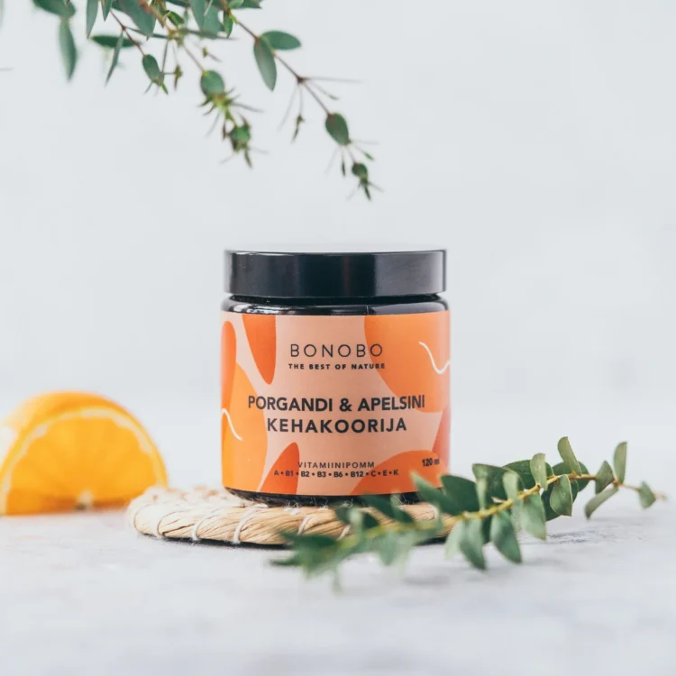body scrub — orange and carrot body scrub — orange and carrot