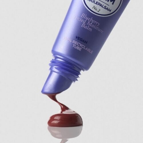 tinted lip balm blueberry