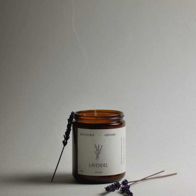 scented candle lavender