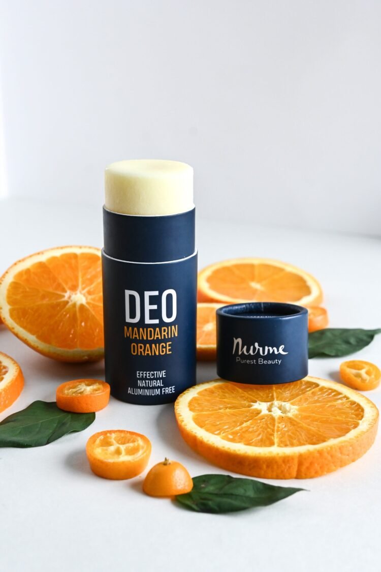 natural deodorant – mandarin & orange, 80g