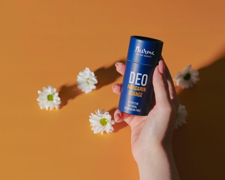 natural deodorant – mandarin & orange, 80g