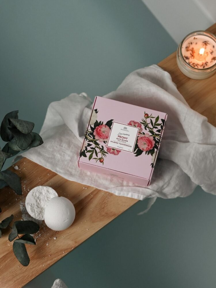 luxurious peony bath bomb with vitamin e set of 4 bombs luxurious peony bath bomb with vitamin e set of 4 bombs