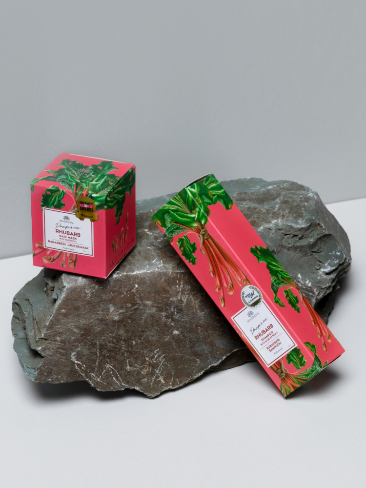 rhubarb shampoo with aloe extract 250 ml