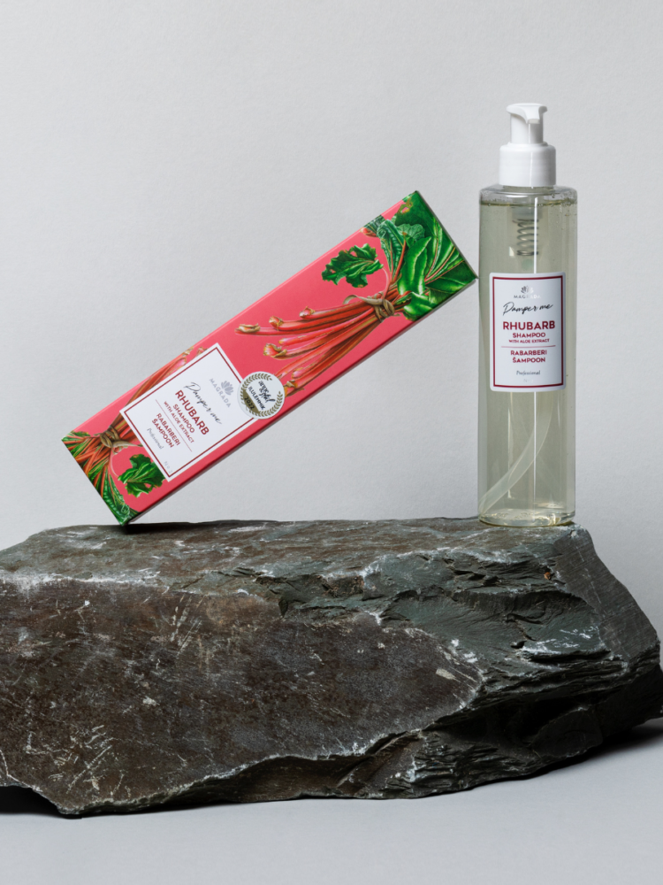 rhubarb shampoo with aloe extract 250 ml