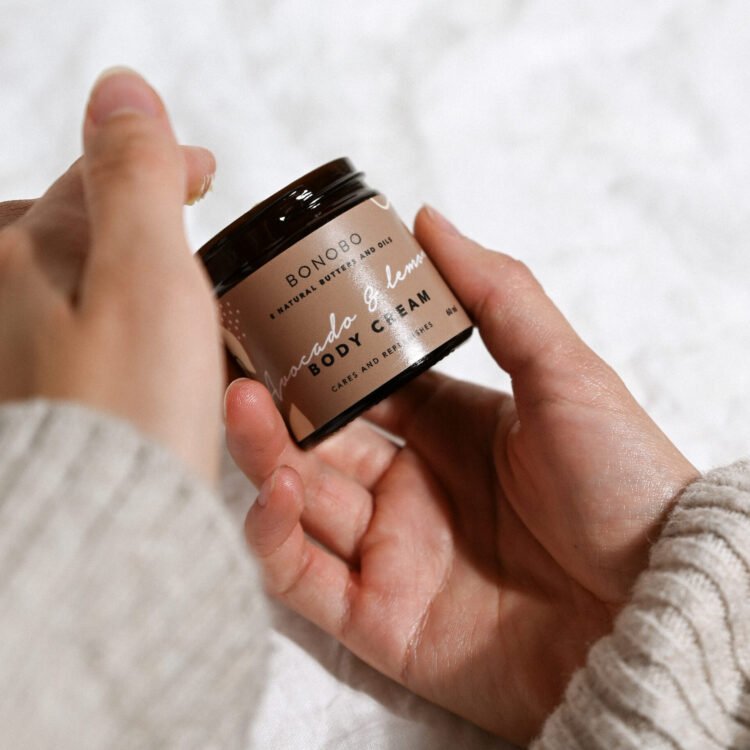 avocado and lemon body cream