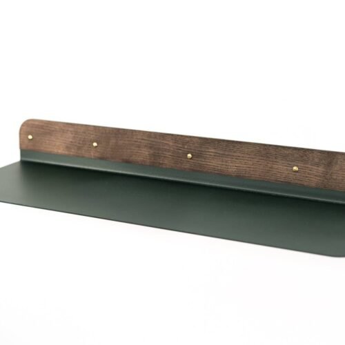 wall hanging shelf with rounded edges 60 cm