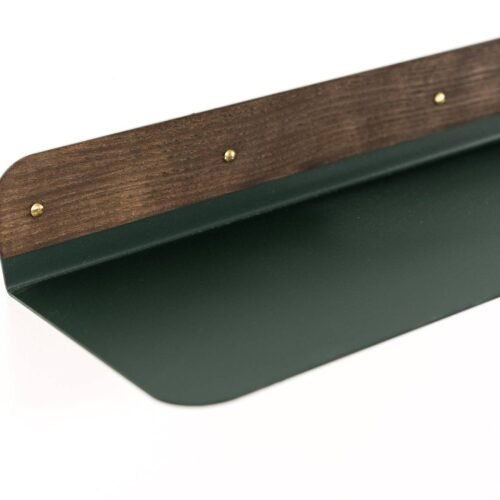 wall hanging shelf with rounded edges 60 cm