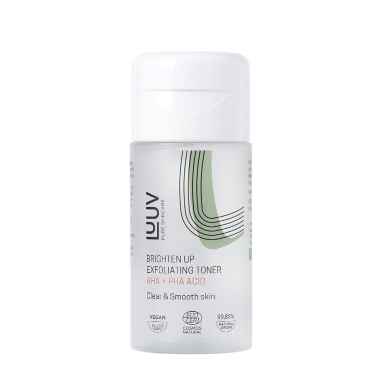 exfoliating face toner with aha + pha acid cosmos, 120 ml