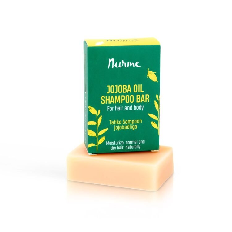 jojoba oil shampoo bar – normal & dry hair, 100g