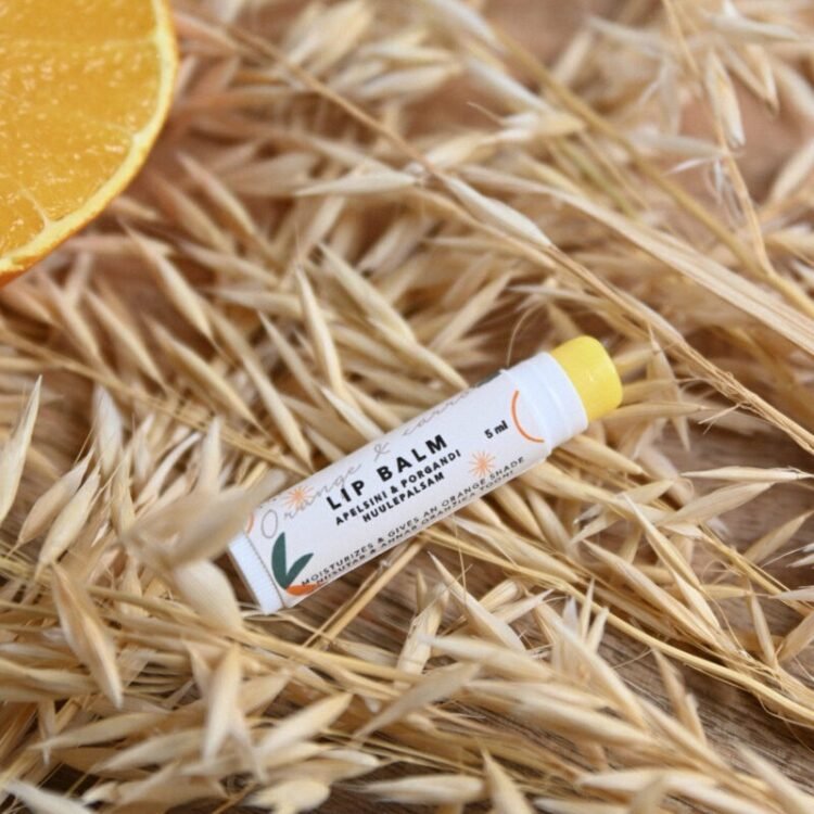 lip balm orange & carrot lip balm orange & carrot