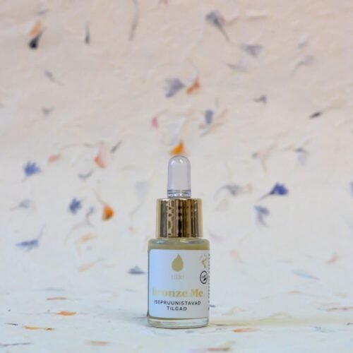 self tanning drops with algae extract and hyaluronic acid, 15ml
