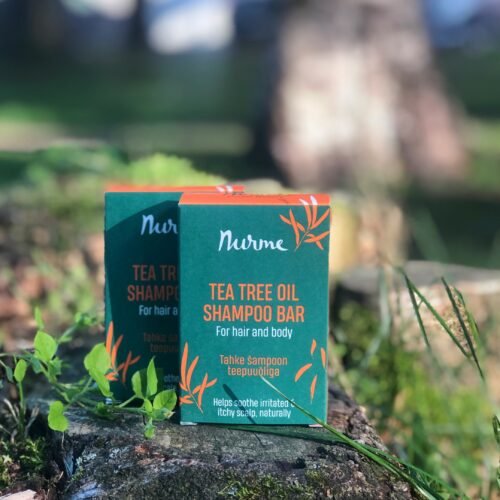tea tree oil shampoo bar – itchy scalp, 100g