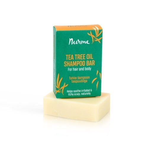 tea tree oil shampoo bar – itchy scalp, 100g