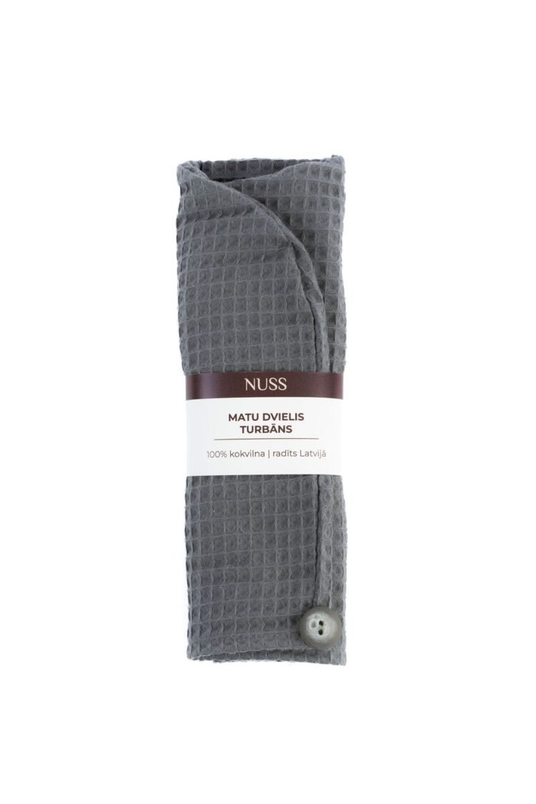 cotton waffle hair towel/turban