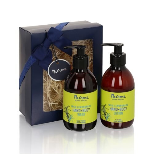 natural body care set "wild lemongrass"