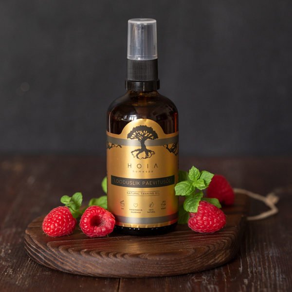 natural tanning oil