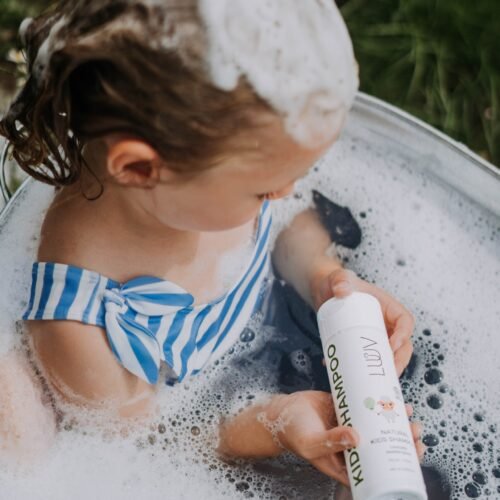 natural kid's shampoo pear cosmos, 200ml