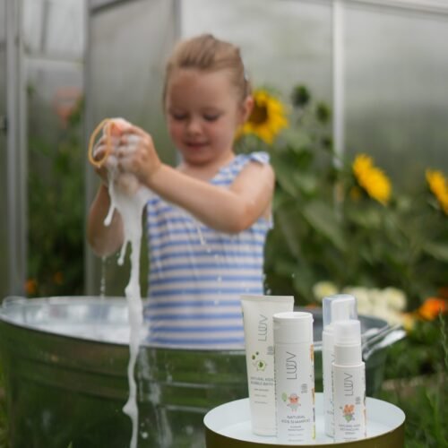 natural kid's shampoo pear cosmos, 200ml