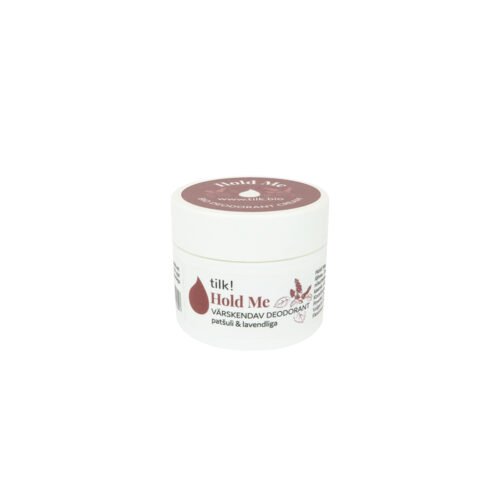 holdtava1-1.jpg Hold Me dezodorants bez alumīnija ar pačūlijas un lavandas aromātu, 30 ml.