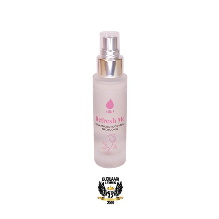 “Refresh Me” probiotiķu sejas toniks ar bioloģisku rožūdeni, 50 ml