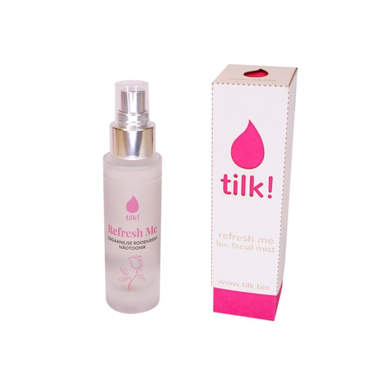 "Refresh Me" probiotic face tonic with organic rose water, 50 ml