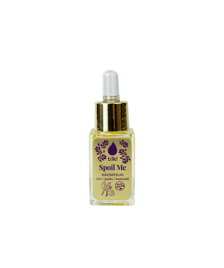 spoilmeuuskuldne.png “Spoil Me” pretnovecošanās sejas serums ar Q10, 15 ml