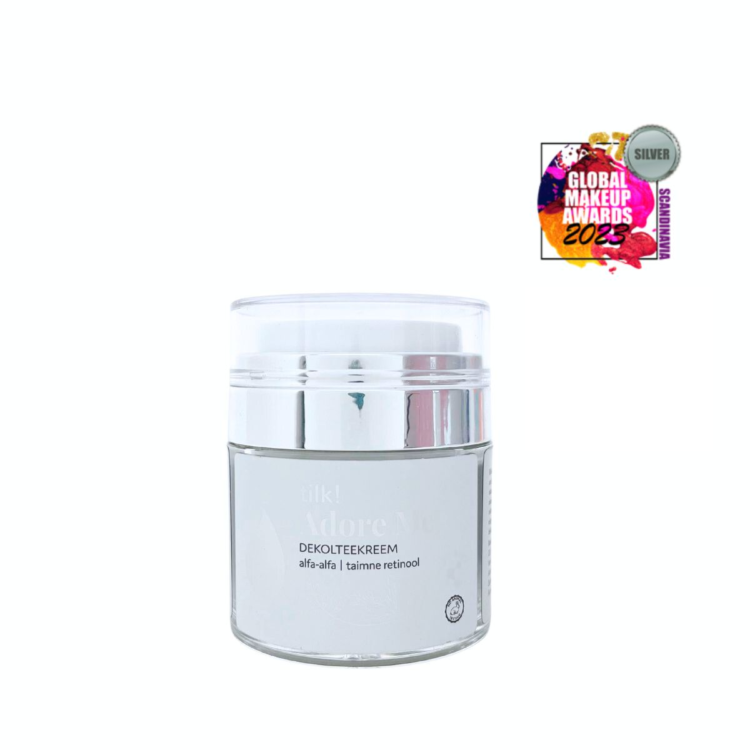 Adore Me bagātīgais dekoltē krēms ar lucernu un augu izcelsmes retinolu, 50 ml