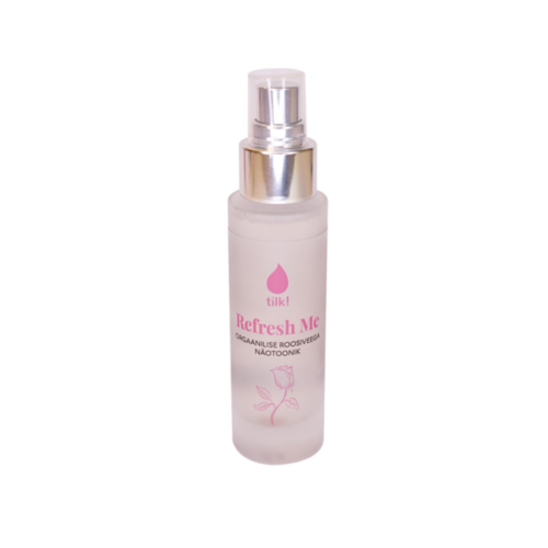 "Refresh Me" probiotic face tonic with organic rose water, 50 ml