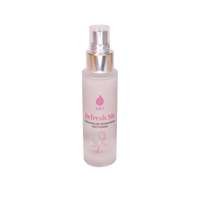 "Refresh Me" probiotic face tonic with organic rose water, 50 ml