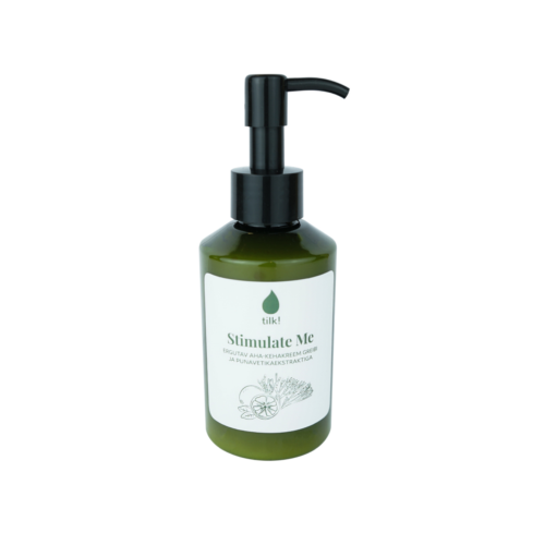 tilk-stimulate-me.png “Stimulate Me” AHA ķermeņa losjons ar greipfrūtu un sarkano aļģu ekstraktu, 150 ml