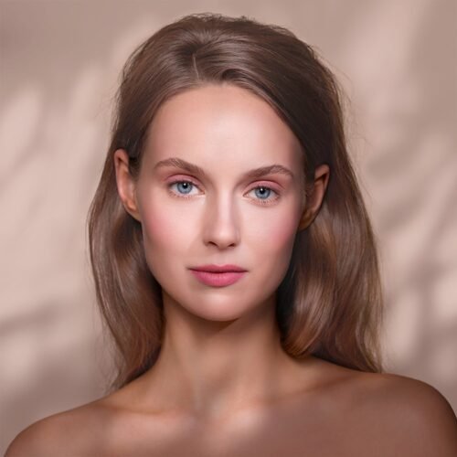 Organisks 3 vienā dekoratīvās kosmētikas zīmulis – 01 Blushing Pink