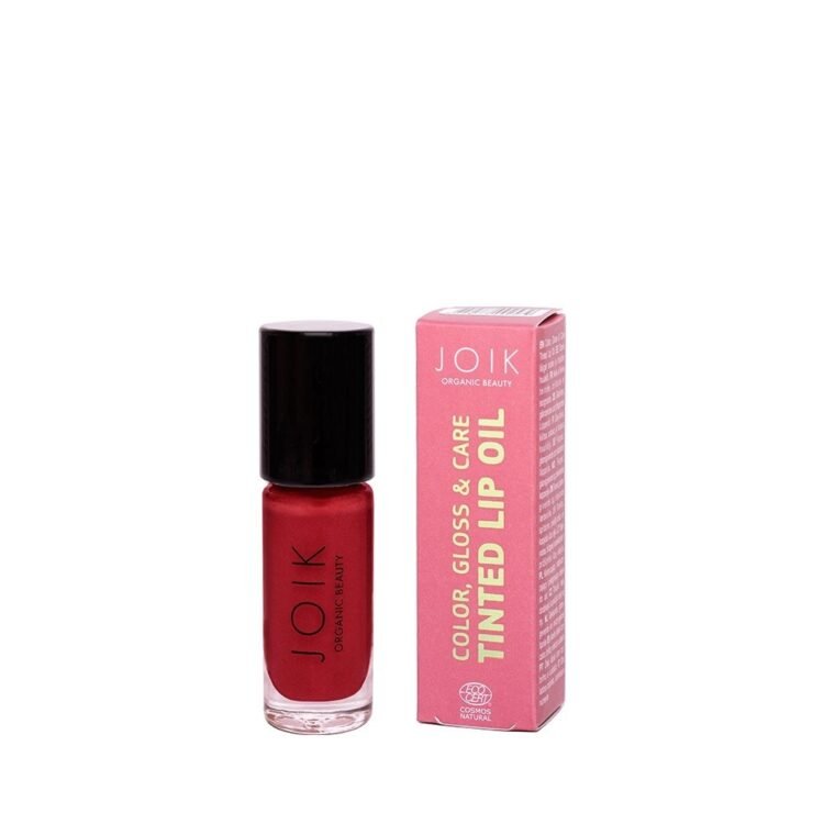 joik-organic-beauty-colour-gloss-care-lip-oil-04-ruby-red-0c5891b4.jpg Organiska lūpu eļļa ar krāsu, spīdumu un kopjošu iedarbību – 04 Ruby Red