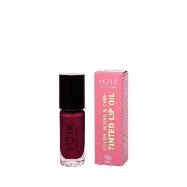 joik-organic-beauty-colour-gloss-care-lip-oil-05-berry-beautiful-5f4b26e2.jpg Organiska lūpu eļļa ar krāsu, spīdumu un kopjošu iedarbību – 05 Berry Beautiful
