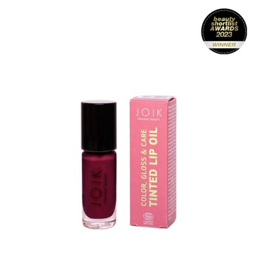 Organiska lūpu eļļa ar krāsu, spīdumu un kopjošu iedarbību – 05 Berry Beautiful