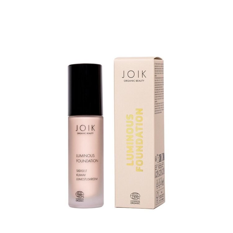joik-organic-beauty-luminous-foundation-02-sand-ae251c8b.jpg Organic Beauty mirdzumu piešķirošs tonālais krēms – 02 Smilšu tonis
